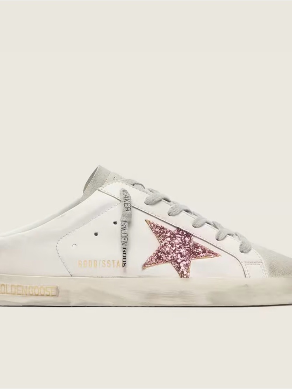 White Golden Goose Sabot 39
